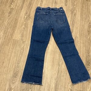 MOTHER Hustler Frayed Ankle Jeans size 29